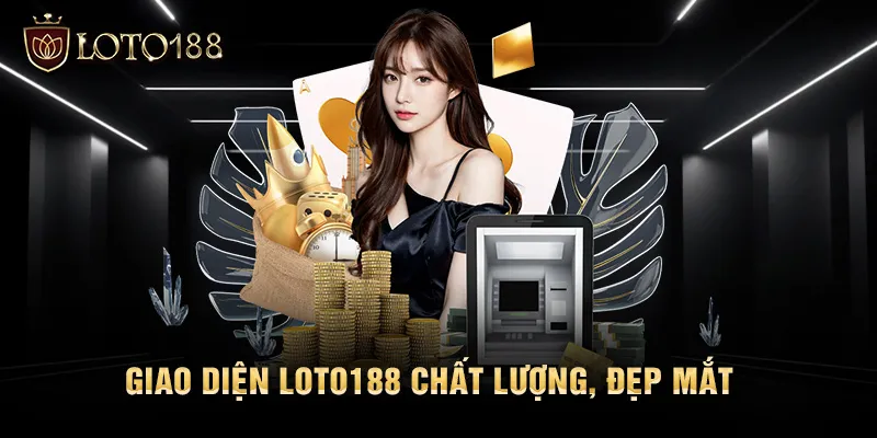 Giao diện Loto188 sống động, sắc nét thu hút người nhìn 